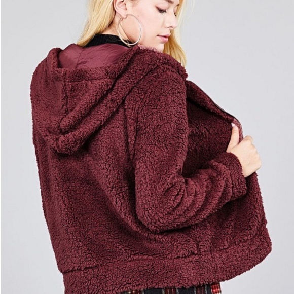 SO SOFT (black color) and Cozy Fur Zip Up Jacket - Picture 2 of 4